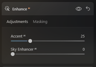 Enhance AI settings